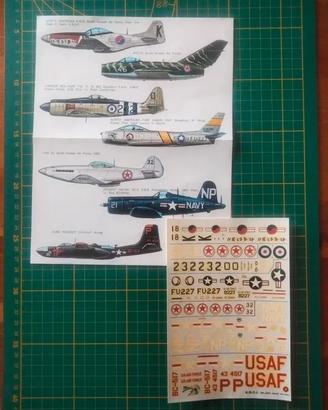 Decals Esci 1/72 - n.74 Korean War