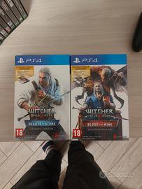 DLC The witcher 3 Ps4 heart stone e blood and wine