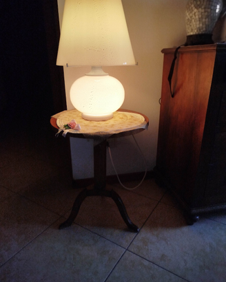 Lampada anni 60 70 in vetro di murano