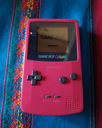Nintendo Gameboy color rosa/Berry 100% funzionante