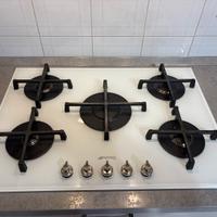 Piano cottura a gas smeg