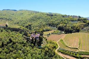 Greve in Chianti edificio rurale con piscina