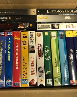 Videocassette VHS varie