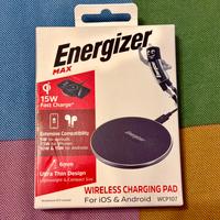 Basetta di ricarica Wireless QI Energizer NEW