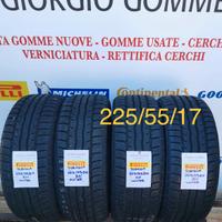 GOMME USATE INVERNALI 225/55/17 otime condizioni