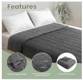 Coperta pesante 6 kg ponderata 150 x 200 cm