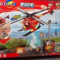 gioco tipo lego vigili del fuoco