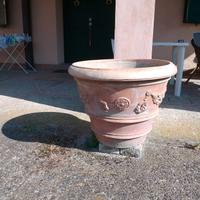 vaso grande toscano in terracotta 