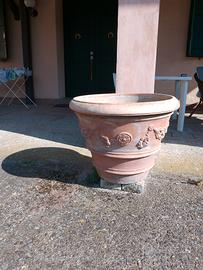 vaso grande toscano in terracotta 