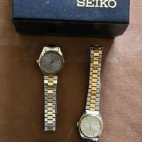 Orologi da polso Seiko Quartz originali Vintage 80