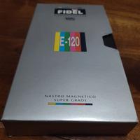 vhs videocassetta nuova da registrare vergine fide