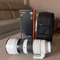 Teleobiettivo Sony FE 100 400 mm