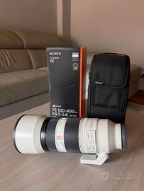 Teleobiettivo Sony FE 100 400 mm
