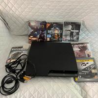 Ps3 con joystick e alcuni giochi