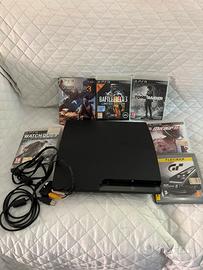 Ps3 con joystick e alcuni giochi
