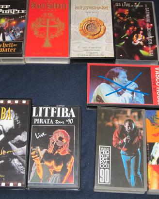 VHS Concerti - Litfiba, Classic Hard Rock