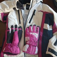 Giacca e guanti sci donna taglia 40