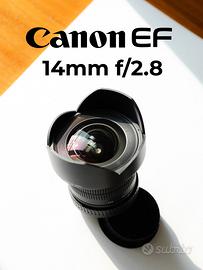 Obiettivo Samyang 14mm f/2.8 per Canon EF