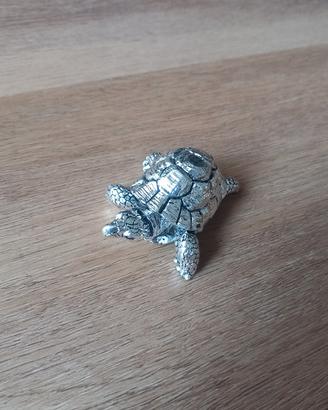 Tartaruga portafortuna vintage argento 925 - Tucci