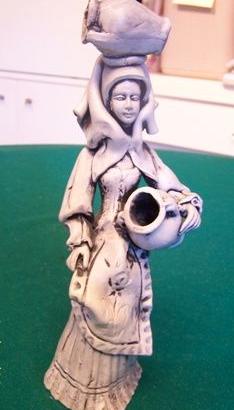 statuina ceramica sarda anni 60