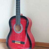 Chitarra classica marca Eko bordeaux