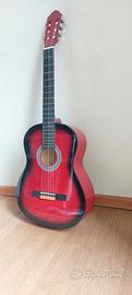 Chitarra classica marca Eko bordeaux