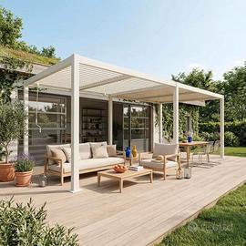 PERGOLA BIOCLIMATICA 3×6 m NUOVA E IMBALLATA