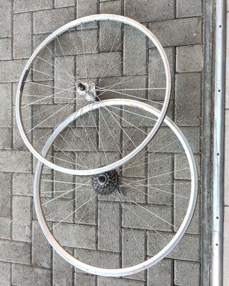 cerchi bici da 28 alluminio diametro  cm 63