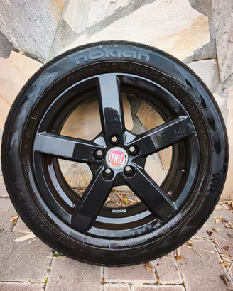 4 Cerchi in Lega 16" originali FIAT 500L TIPO 5x98
