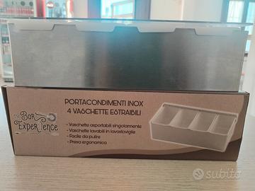 portacondimenti per bar