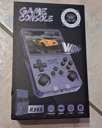 Console Retro Gaming R36S +Custodia e Accessori