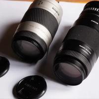 Obiettivi Sony (75x300) e Minolta (75x300)