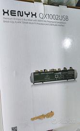 mixer,cassa con microfono 