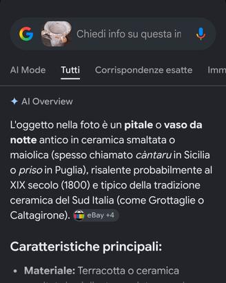 pitale vaso da note 
