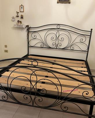 Letto in ferro battuto