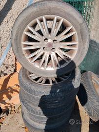 Gomme usate con cerchio