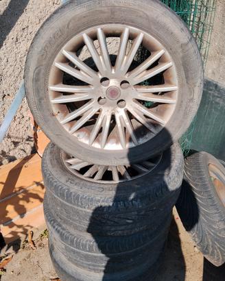 Gomme usate con cerchio