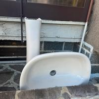 Lavabo a colonna