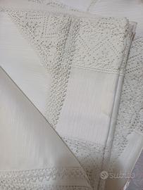 Set tovaglie Corredo Vintage x6 e x 12 nuove