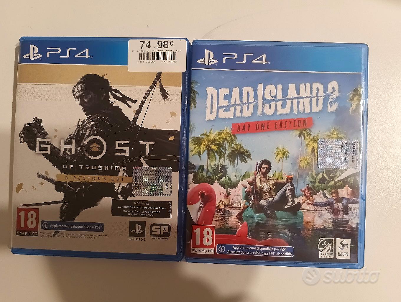 Ghost of tsushima e dead Island 2 ps4/ps5 - Console e Videogiochi In  vendita a Milano