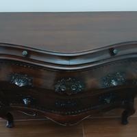 Coppia comodini+comó antichi stile barocco