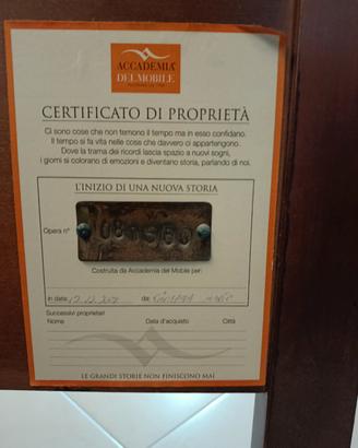 Letto matrimoniale ACCADEMIA DEL MOBILE 