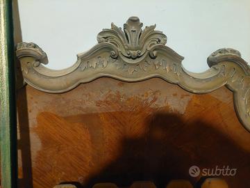 Testata letto antica