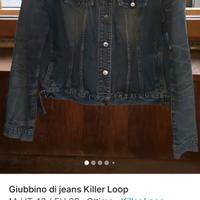 giubbotto jeans Killer Loop
