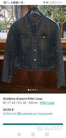 giubbotto jeans Killer Loop