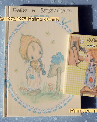 DIARIO collezione Betsey Clark Cartoleria VINTAGE
