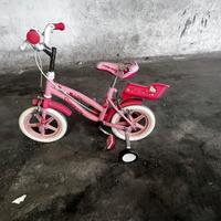 Bici Hello Kitty con rotelle