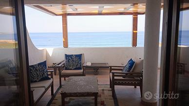 Casa sul mare spiaggia S Anea Scoada centro ovest