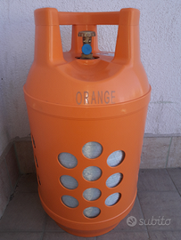 Bombola nuova orange in vetroresina da 10kg