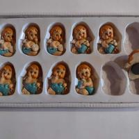 👼 10 Angioletti Magnetici in Resina Ceramica – Do